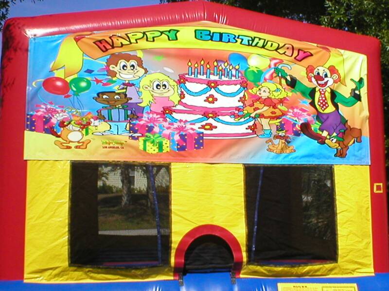 happy birthday pictures for kids. Large Bounce House